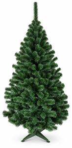 JAKS Vianočný stromček jedľa lux zeleno biela 100 cm