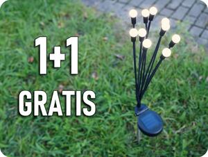 TelForceOne Solárna lampa SUNARI LED FLS-89 solárne svetlušky, 10x3000K, 1+1 zadarmo! [RTV100493]