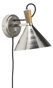 Nástěnná lampa Steel/Mango Wood