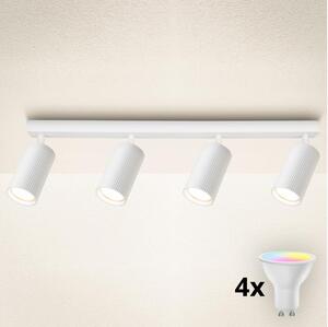 Brilagi - LED RGBW stmievateľné bodové svietidlo SELE MODERN 4xGU10/4,8W/230V biela