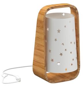 Atmosphera - Stolná lampa STARS 1xE14/40W/230V bambus