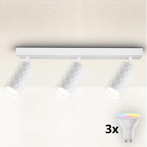 Brilagi - LED RGBW stmievateľné bodové svietidlo SELE DIAMANT 3xGU10/4,8W/230V biela