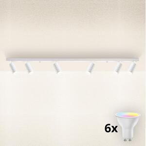 Brilagi - LED RGBW stmievateľné bodové svietidlo SELE DIAMANT 6xGU10/6,5W/230V Wi-Fi biela