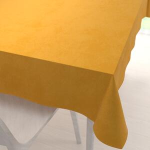 Biante Zamatový obdĺžnikový obrus Velvet Premium SVP-037 Zlatisto oranžový 60x100 cm