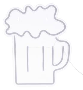 Atmosphera - LED neónová nástenná dekorácia BEER LED/5V