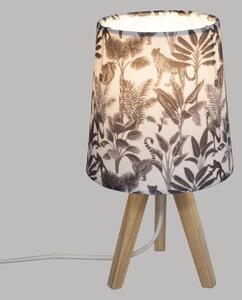 Atmosphera - Stolová lampa JUNGLE 1xE14/25W/230V borovica