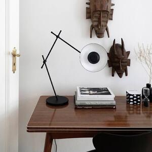 GRUPA Arigato stolová lampa 3-dielne rameno čierna
