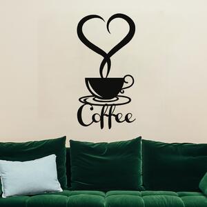 KMDESING | Drevená dekorácia na stenu - Káva