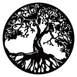 KMDESING | Drevený strom života na stenu - Pohoda