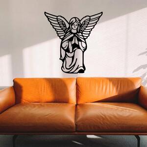 KMDESING | Drevená dekorácia na stenu - Anjel