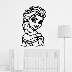 KMDESING | Drevená dekorácia na stenu - Elsa Zvoliť