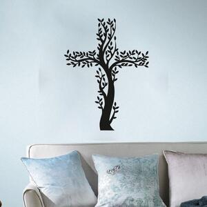KMDESING | Drevený obraz na stenu - Strom v tvare kríža