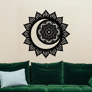 KMDESING | Drevená mandala na stenu - Slnko