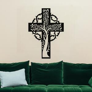KMDESING | Drevený obraz na stenu - Strom v kríži