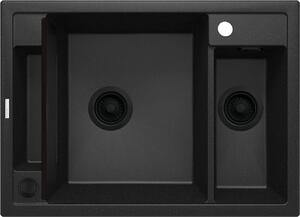 Deante Drez Magnetic 1,5 komory, granit - ZRM G503 grafit metalic