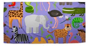 Sablio Uterák Animované safari - 30x50 cm