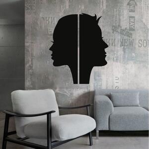 KMDESING | Drevené obraz na stenu - Tvar muža a ženy