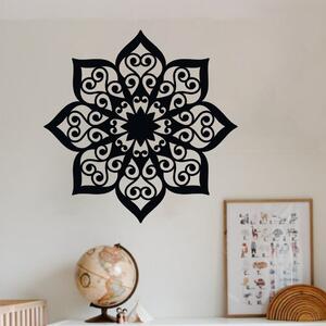 KMDESING | Drevená mandala na stenu - Kvet