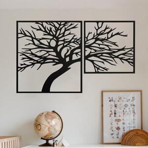 KMDESING | Drevené obraz na stenu - Strom z 2 ks