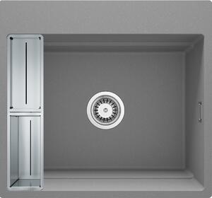 Deante Drez Magnetic granit - ZRM S10A, sivá metalic