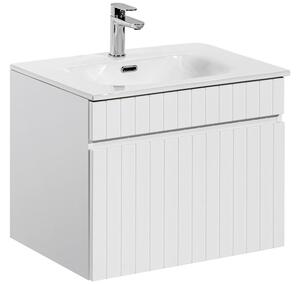 Kúpeľňová skrinka pod umývadlo ICONIC WHITE 60 cm
