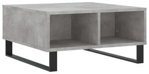 Konferenčný stolík betónovo sivý 60x60x30 cm kompozitné drevo