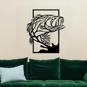 KMDESING | Drevené obraz na stenu - Ryba
