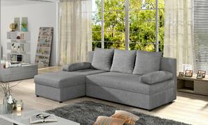 ROHOVÁ SEDAČKA, textil, sivá MID.YOU - Sedačky, Online Only