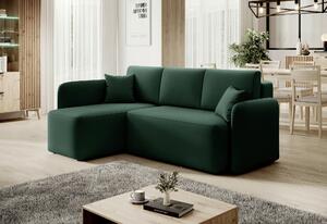 ROHOVÁ SEDAČKA, textil, zelená MID.YOU - Sedačky, Online Only