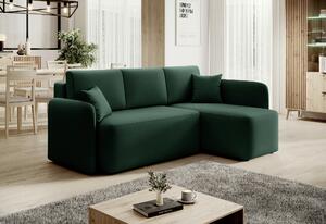 ROHOVÁ SEDAČKA, textil, zelená MID.YOU - Sedačky, Online Only