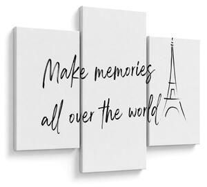 Obraz - Make memories (90x60 cm)