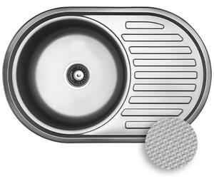 Kuchinox Drez 1-komorový Faro, nerez - SKH_381T, nerez