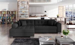 ROHOVÁ SEDAČKA, textil, antracitová MID.YOU - Sedačky, Online Only