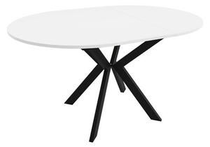 Rozkladací jedálenský stôl Ulania 100, Farby: čierna / biela arktická Mirjan24 5903211332067