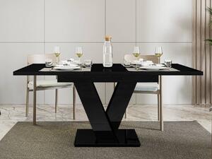 Rozkladací stôl Herkulan, Farby: čierny lesk Mirjan24 5903211122286