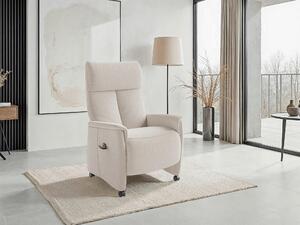 RELAXAČNÉ KRESLO, textil, krémová Sit & More - Online Only obývacie izby, Online Only