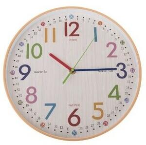 Nástenné hodiny Colorful, pr. 30,5 cm, plast