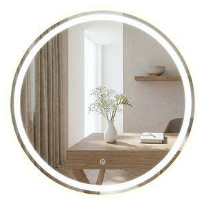 Rea Zrkadlo ⌀50 cm s regulovateľným LED osvetlením HOM-09517
