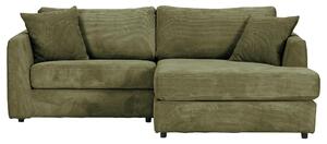 ROHOVÁ SEDAČKA, textil, tmavozelená Carryhome - Sedačky, Online Only