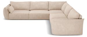 Béžová rohová pohovka (variabilná) Vanda - Mazzini Sofas