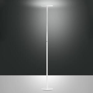 Stojacia lampa Regina LED, biela, stmievateľná, výška 180 cm, Biela / opálová, Obývacia izba / jedáleň, kov, Moderný, Zemné bodové svetlo