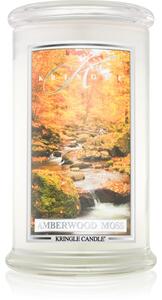 Kringle Candle Amberwood Moss vonná sviečka 624 g