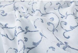 Modro-biela záclona 300x260 cm Fiesta - Mendola Fabrics