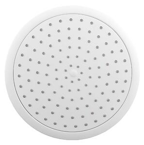 Slezák - RAV Hlavová sprcha okrúhla plastová ø 23 cm - PS0043BMAT, Biela mat