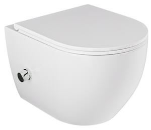 UPTrend Závesná WC misa s funkciou bidetu MONESI TR2239 vrátane Soft-Close sedadla, biela lesk