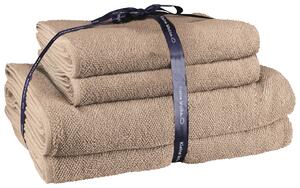 SADA UTERÁKOV NA RUKY, 50x100/70x140 cm, taupe Kleine Wolke - Kúpeľňový textil