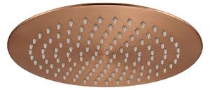 Okrúhla dažďová sprcha REA JS-P014BRG 25cm Brush Copper
