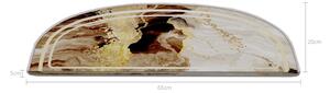 Nášľapy na schody v hnedo-krémovej farbe v súprave 16 ks 20x65 cm Golden Marble – Vitaus