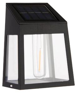 Solárne svietidlo do záhrady LED, priemyselná žiarovka, 9,3 x 6,6 x 13 cm