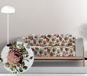 Ervi gobelínový prehoz na sedačku/posteľ - Gold cream